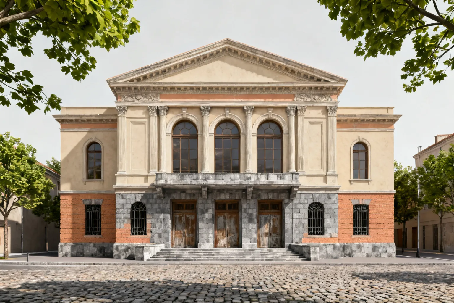 Fasada Teatru im. Juliusza Osterwy w Gorzowie Wielkopolskim